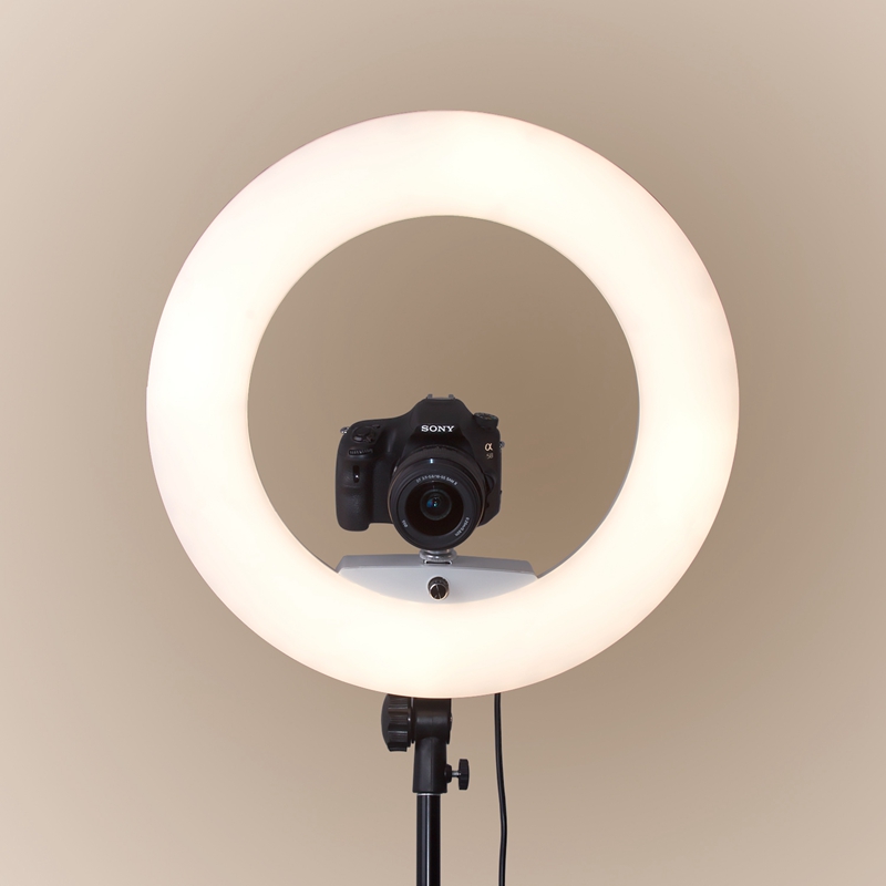 FOSOTO FE480II Bicolor Dimmable 96W LED Ring Light Makeup Lighting With Stand Remote Control For Youtube/ Photography/ Photo/ Studio