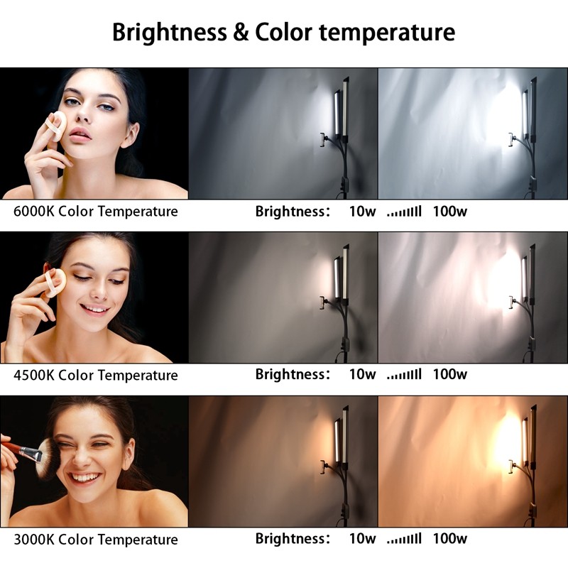 FOSOTO FT-480 Multimedia Extreme With Selfie Function photographic lighting 3000-6000K Led Video light Phone Camera lamp