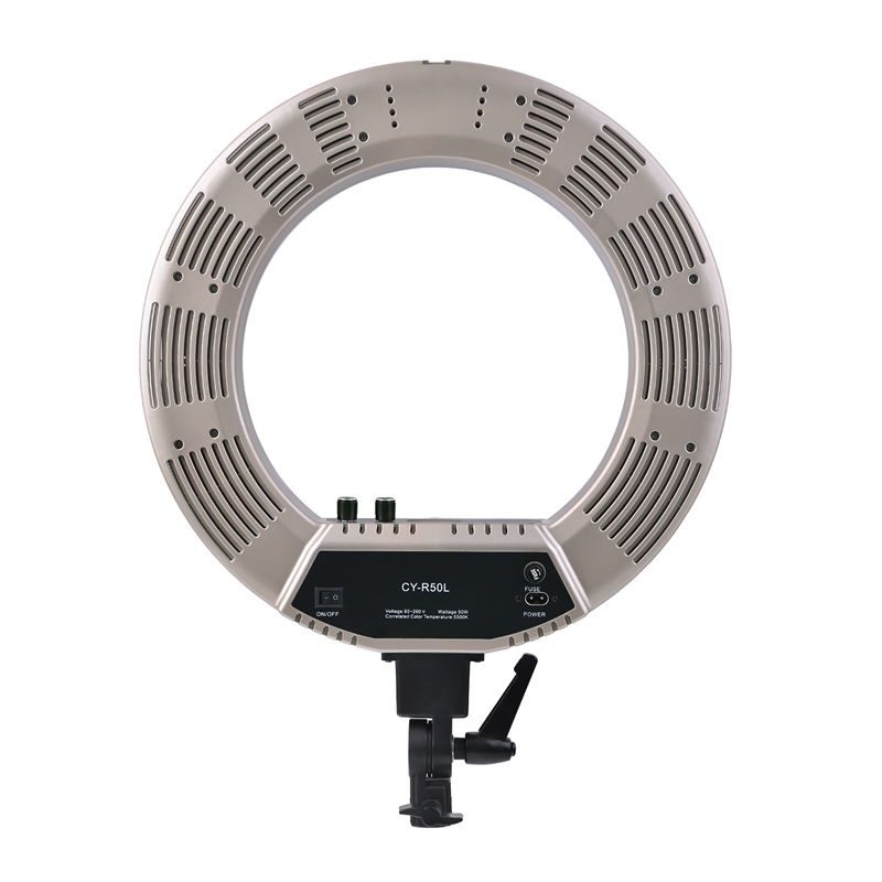 FOSOTO CY-R50L 18inch photographic lighting 480pcs led 3200K-5500K Dimmable 55W Ring Light Lamp