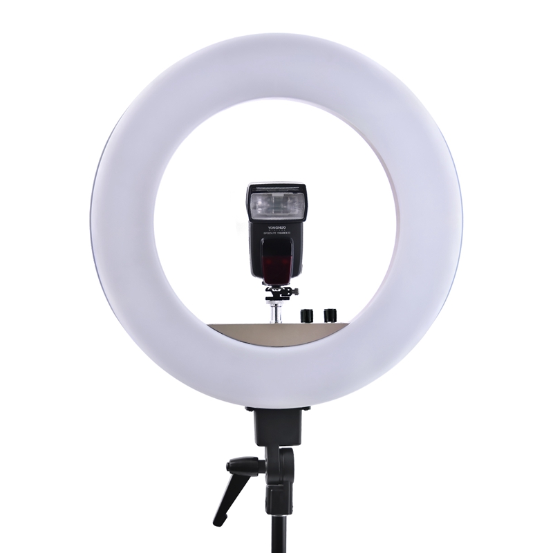 FOSOTO CY-R50L 18inch photographic lighting 480pcs led 3200K-5500K Dimmable 55W Ring Light Lamp