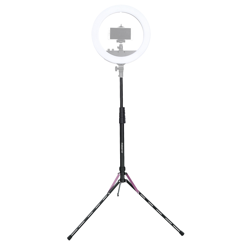 Fosoto FT-190 Purple Led Tripod Light Stand For Camera Phone Photographic Lighting Flash Umbrellas Reflector