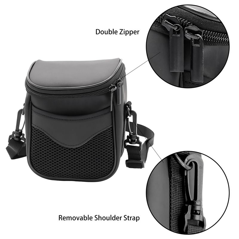 FOSOTO 99 Waterproof and Light Weight Black dslr camera bag Super Zoom Case for Canon SX410 SX420 SX50 Nikon P510 L810 L310