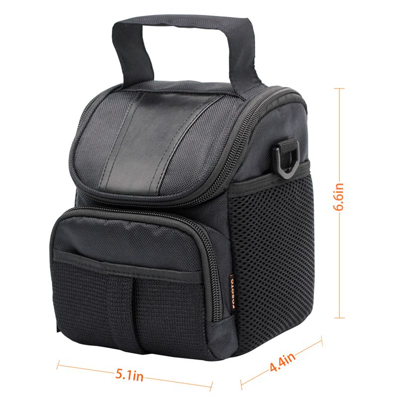 FOSOTO R1 DSLR Camera Bag Case For Nikon D3400 D5500 D5300 D5200 D5100 D5000 D3200 for Canon EOS 750D 1100D 1200D 700D 600D 550D