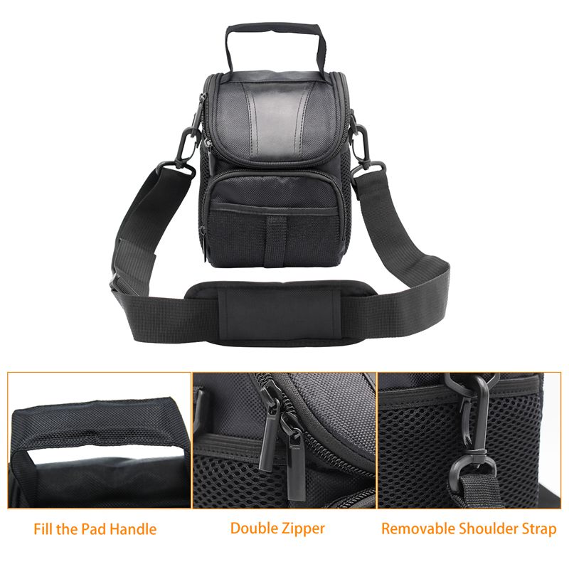 FOSOTO R1 DSLR Camera Bag Case For Nikon D3400 D5500 D5300 D5200 D5100 D5000 D3200 for Canon EOS 750D 1100D 1200D 700D 600D 550D