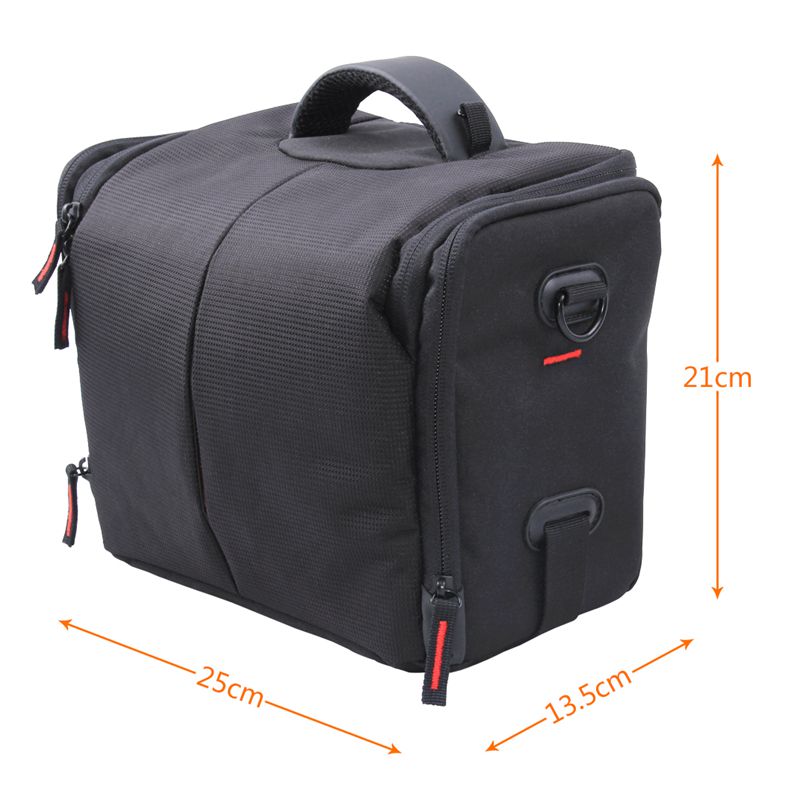 FOSOTO 650DL Camera Case Bag Compatible for Nikon D3300 D3400 D5300 D5500 D5600 D7200 D7100 D500 D90 D60 D750 D810 D610,Canon EOS Rebel T5i T6 T7i XT SL1 T3i T4 70D 80D 5D Mark 6D 7D,Sony a99II SLR Camera