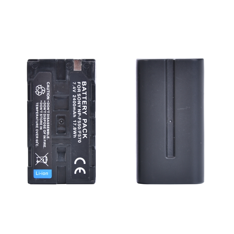 FOSOTO NP-F550 7.4V 2200mAh Battery For Led Light, Sony Camera