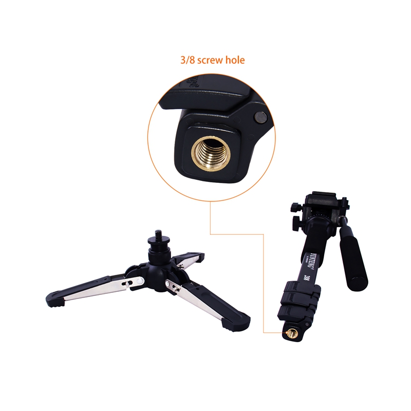 FOSOTO VCT-288 professional mini tripod monopod stand