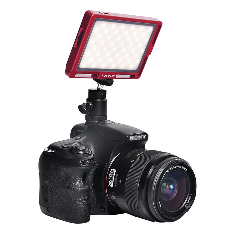 FOSOTO FT-03 96 LED lamp beads Mini LED Video Camera Light pane Fill Lamp for DSLR Camera