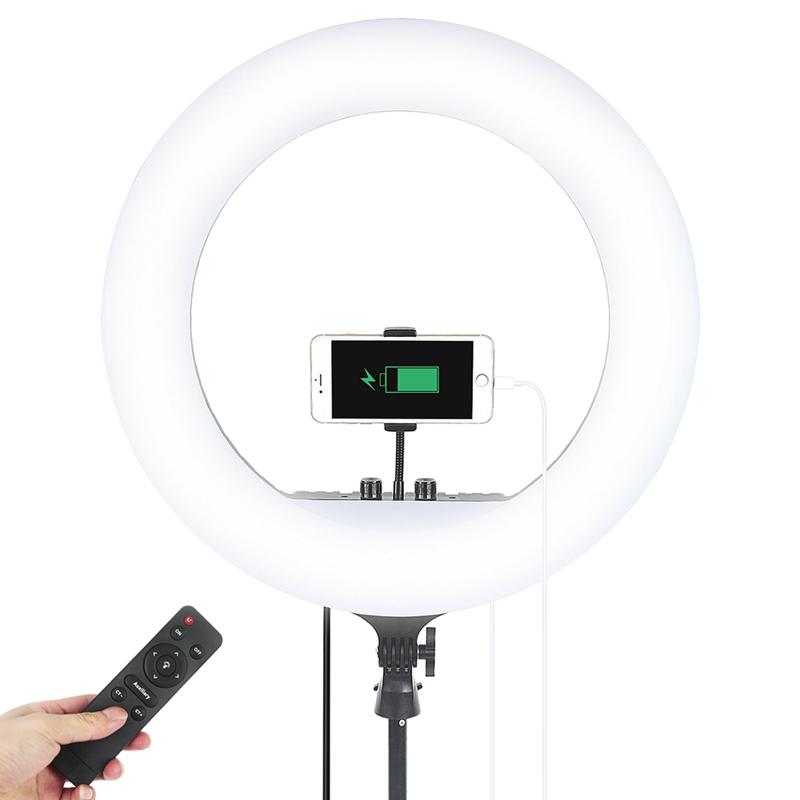 FOSOTO FT-54 21inch 60W LED Ring Light Lamp With Remote Control