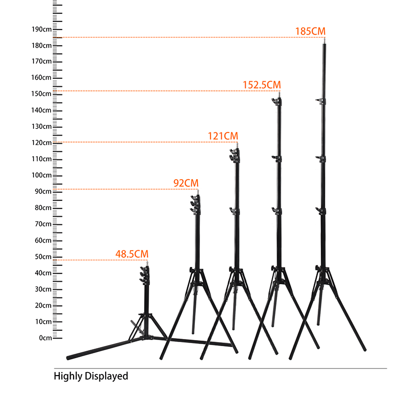 FOSOTO RL18 55W 5500K Dimmable LED Ring Light with Phone Holder Tripod stand for YouTube, Photography, Camera Recording