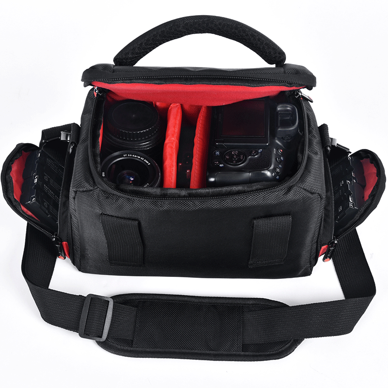 FOSOTO B700S DSLR fashion Camera bag high-capacity waterproof Camera Case for Canon Nikon Sony video bag