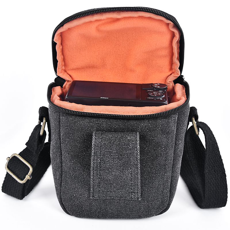 FOSOTO R3 DSLR fashion Camera Water Resistant Canvas Camera Case Shoulder Strap Bag for Canon Nikon Sony video bag