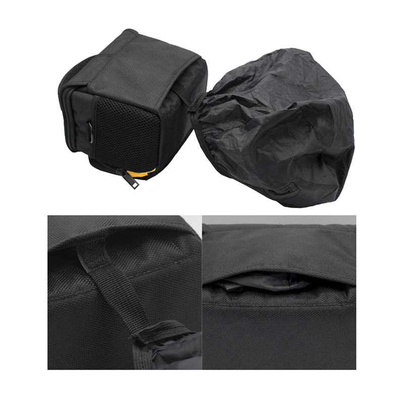 FOSOTO Waterproof (with Rain Cover) Camera Case Bag Compatible for Nikon Coolpix L340 B500 L330 L840 L830 L820 L620, Canon PowerShot SX410 SX420 SX530 M5 M100,Fujifilm XT20,Sony Alpha a6000 A6300 Nex7