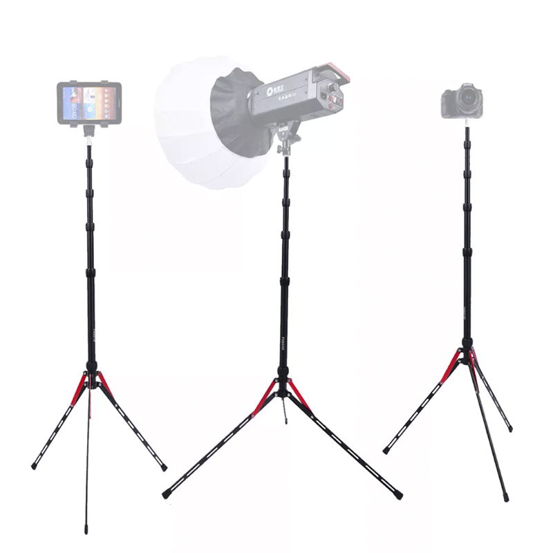 Fusitu FT-190B 2.2m Led Light Stand Portable Tripod Head Softbox For Photo Studio Photographic Light Flash Umbrellas Reflector