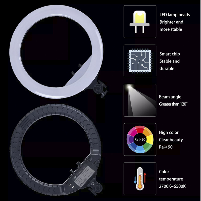 LED Selfie Ring Light with Stand