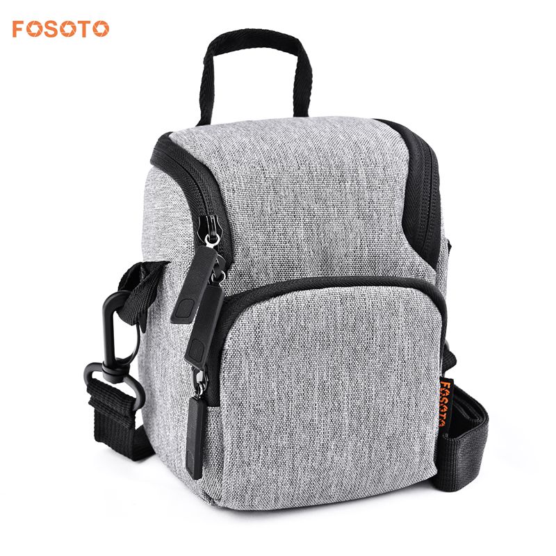 FOSOTO R2 Fashion Waterproof DSLR Camera Bag Shoulder Bags Case With Strap For Canon Eos Nikon Sony FujiFilm Olympus Camera