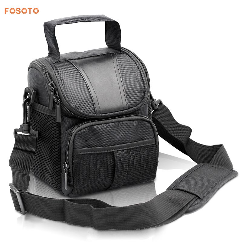 FOSOTO R1 DSLR Camera Bag Case For Nikon D3400 D5500 D5300 D5200 D5100 D5000 D3200 for Canon EOS 750D 1100D 1200D 700D 600D 550D