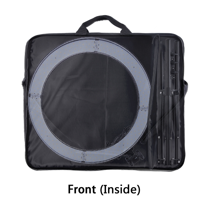 FOSOTO High Quality Conjoined bag Orange Carry Case For RL-18 Ring Light Lamp And Tripod Stand&All accessories within 18