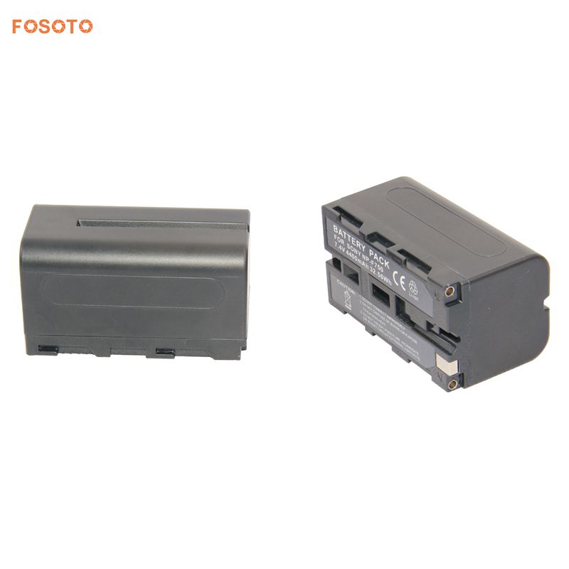 FOSOTO NP-F750 4400mAh 7.4 V Battery For Sony Camcorder & Led Video Lights