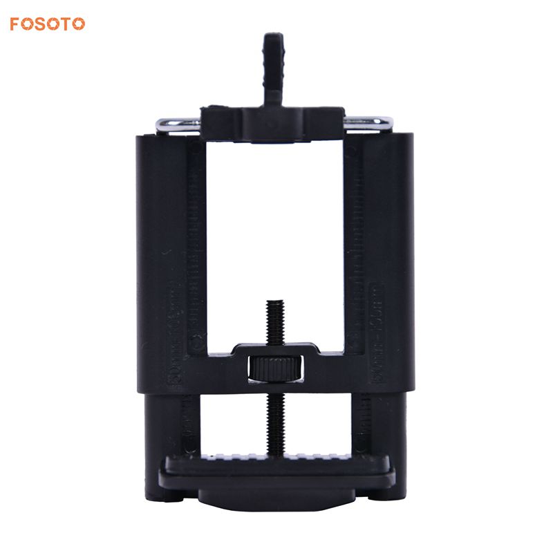 FOSOTO Universal Cell Phone Tripod Adjustable Phone Holder Mount Tripod Mount Fits iPhone Samsung and All Phones Rotates Vertical and Horizontal