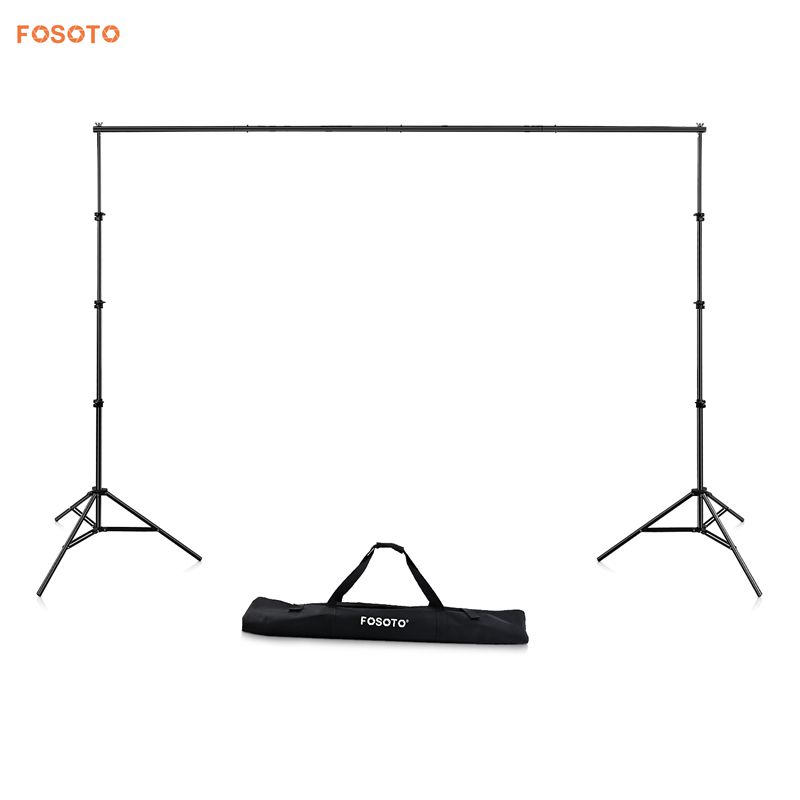 FOSOTO F-263 Strong Background Stand Backdrop Support System Kit 2.8*3M for photographic studio