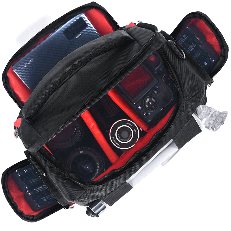 FOSOTO B700 DSLR  Camera Case Bag Compatible waterproof Camera Case for Canon Nikon Sony video bag