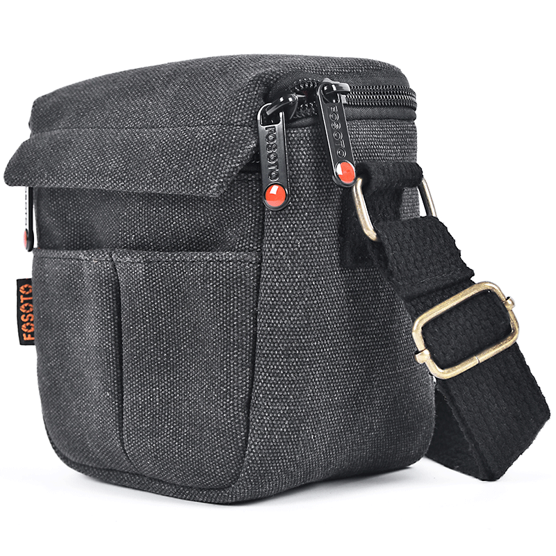 FOSOTO R3 DSLR fashion Camera Water Resistant Canvas Camera Case Shoulder Strap Bag for Canon Nikon Sony video bag