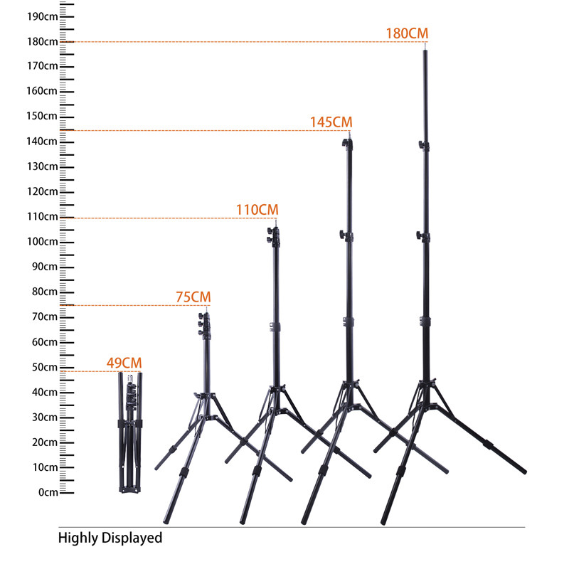 Lighting with Portable Tripod Stand