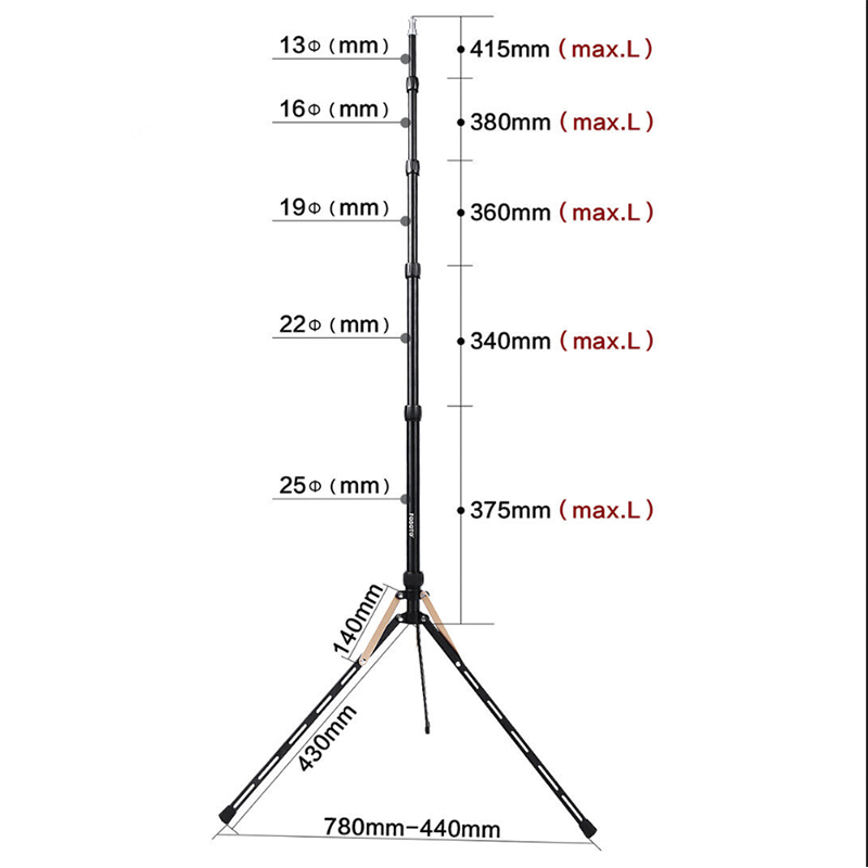 Aluminum Light Stand