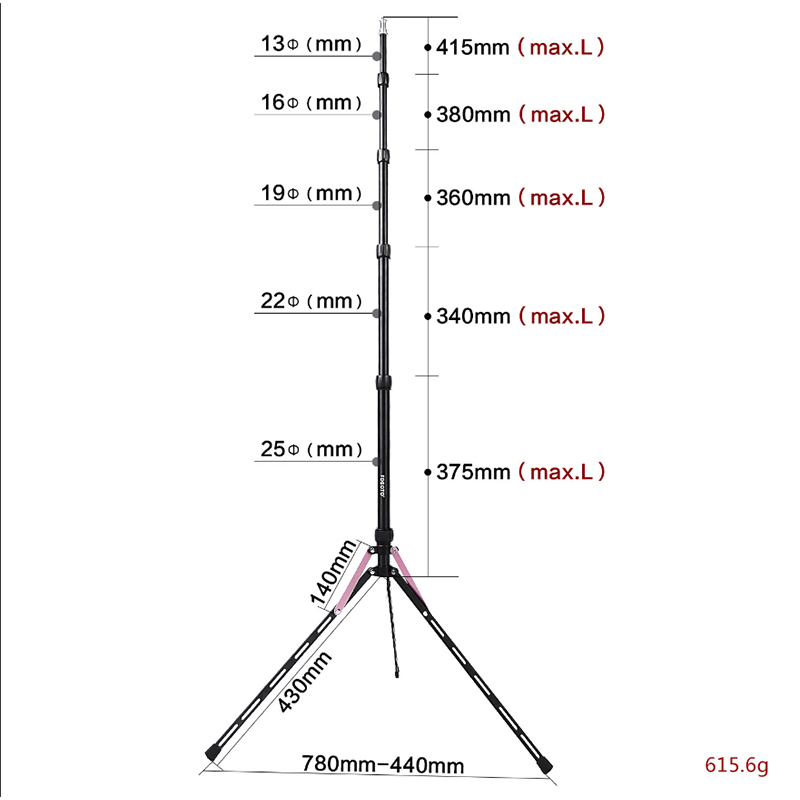 Studio Tripod for Light Stand  