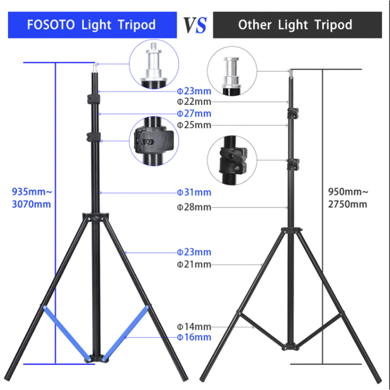 Aluminum Tripods with Holder