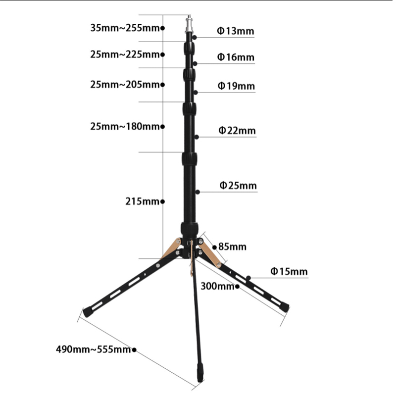 Led Light Tripod Stand