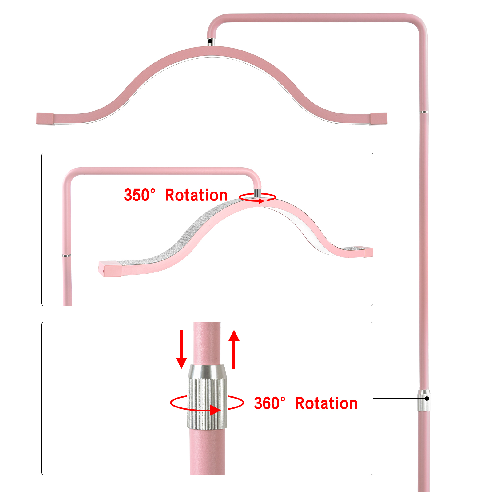 fosoto 45w ft-y13 diamond  cloud moon light skincare lamp for embroidery eyelash extension and salon